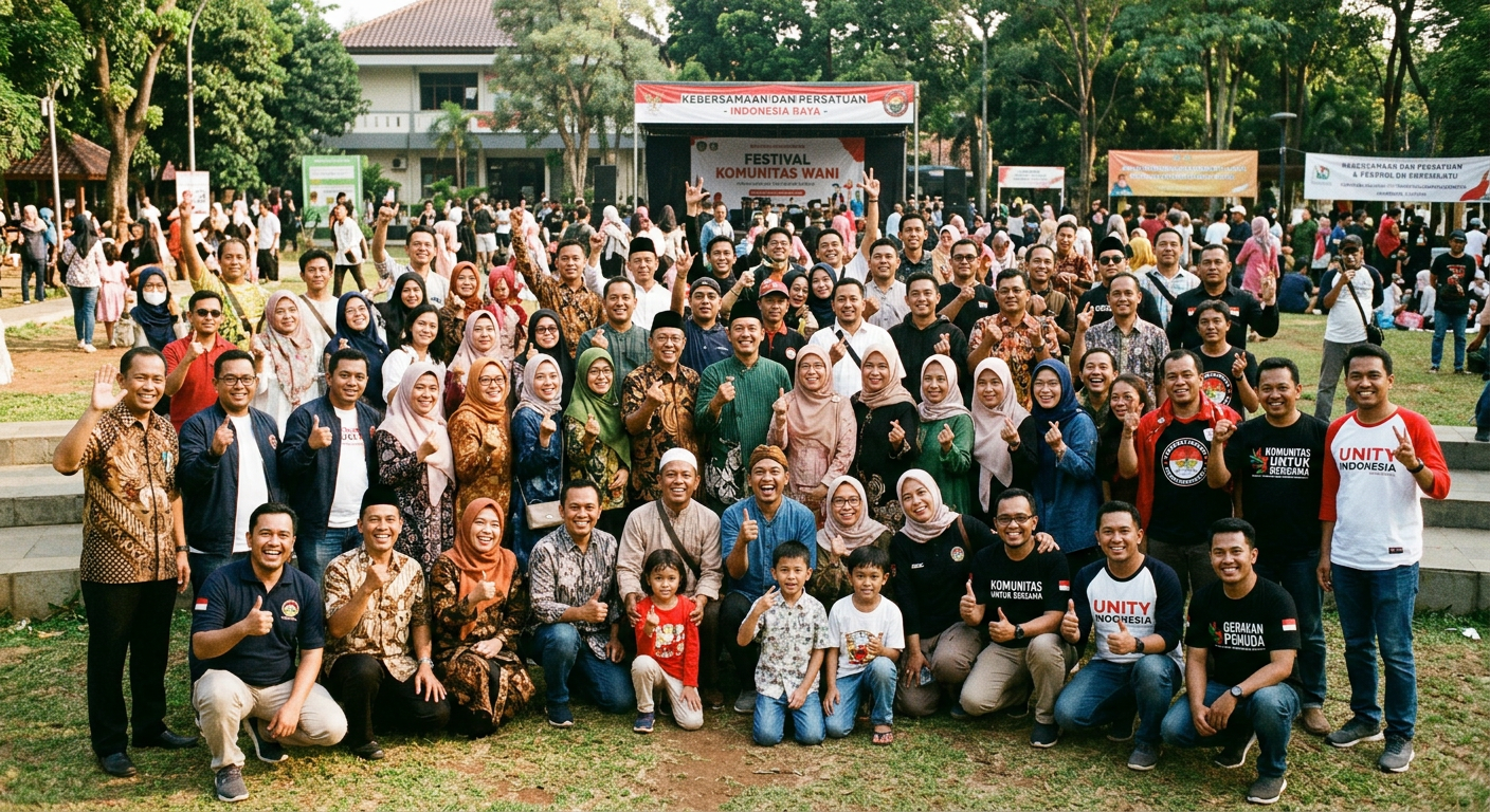 LIVEDRAWSGP 2D Bersama - Program untuk memperkuat hubungan anggota dan masyarakat melalui kegiatan kebersamaan.